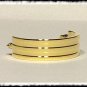 Tie ring bling Halo 18K tone high quality clasp pin tack euro new suit wedding