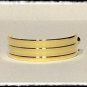 Tie ring bling Halo 18K tone high quality clasp pin tack euro new suit wedding
