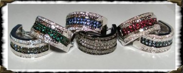 Ring Assesory Euro Bracer Pin Charm Tie Bling Swarovski Saddle Seat Aquamarine