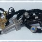 Tie Bling bracelet shamballa style cubic zirconia top shelf quality new rhodium
