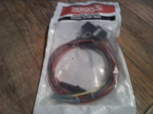 BOSS MSC01895 Relay Kit for  H1D Lights Schematic in Ad
