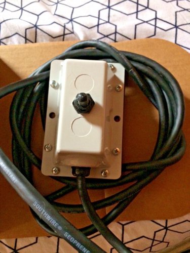 Toggle Switch Remote Wired for Leyman LH  Lifts Manual in ad