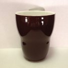 Starbucks 2008 Aida Brown Double Walled Coffee Tea Mug Cup