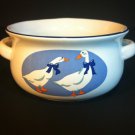 NCE 1986 BOWL WITH HANDLES "DUCKS"