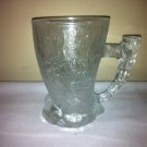 Vintage Flintstones "Rocdonald's" Clear Mug Made in France