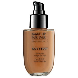 MAKE UP FOR EVER Face & Body Liquid Makeup Camel 18 - for medium skin