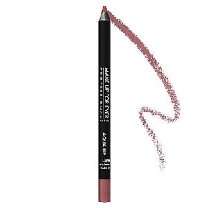 MAKE UP FOR EVER Aqua Lip Waterproof Lipliner Pencil Rosewood 2C - rosy nude