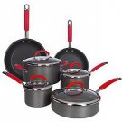 Rachael Ray Hard Anodized Dishwasher Safe 10-piece Cookware Set