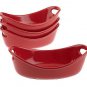 Rachael Ray Bubble & Brown 7-pc. Stoneware Oval Baker Set