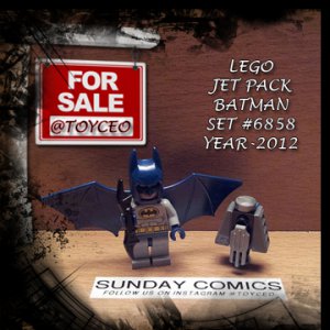 *LEGO Jetpack Batman! From Set #6858 Never Played With!*