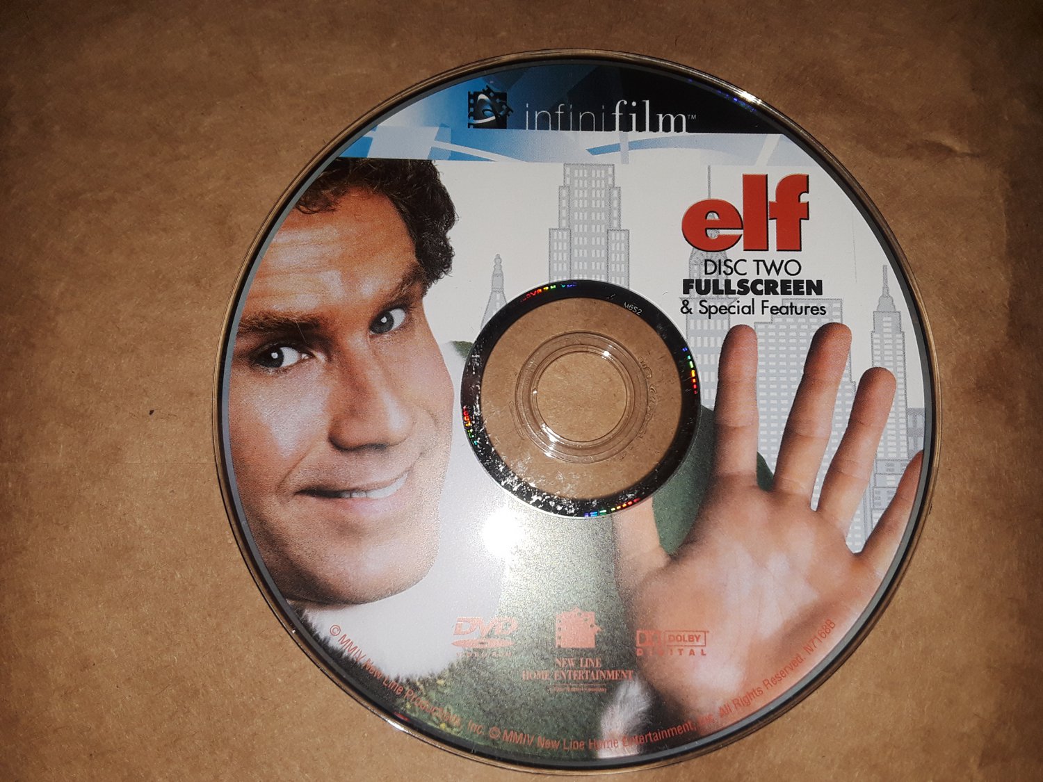 ELF (2003) (DISC ONLY) (FULLSCREEN) (USED)