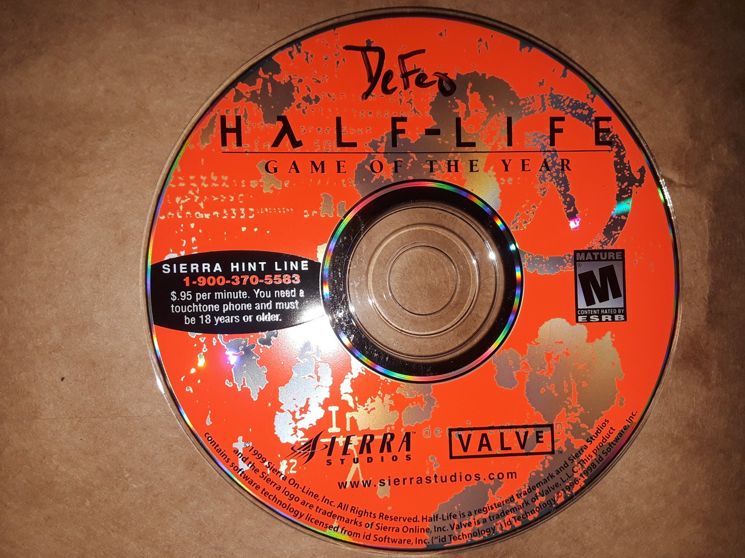 half life for pc