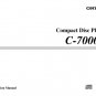 Onkyo C7030 C-7030 Operating Guide User Instructions