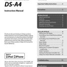 Onkyo DSA5 DS-A5 DAS-5 Operating Guide User Instructions
