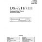Onkyo DX7500 DX-7500 Operating Guide User Instructions