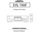 Onkyo DX7911 DX-7911 Operating Guide User Instructions