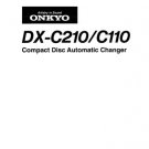 Onkyo DXC220 DX-C220 DXC-220 Operating Guide User Instructions