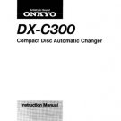 Onkyo DXC310 DX-C310 DXC-310 Operating Guide User Instructions
