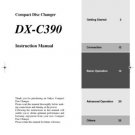 Onkyo DXC530 DX-C530 DXC-530 Operating Guide User Instructions