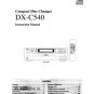 Onkyo DXC600 DX-C600 DXC-600 Operating Guide User Instructions