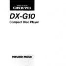 Onkyo DXM505 DX-M505 DXM-505 Operating Guide User Instructions