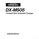 Onkyo DXRD511 DX-RD511 DXRD-511 Operating Guide User Instructions
