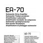 Onkyo M282 M-282 Operating Guide User Instructions