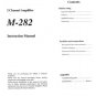 Onkyo M5000R M-5000R Operating Guide User Instructions