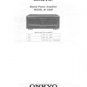 Onkyo PAMC5500 PA-MC5500 PAMC-5500 Operating Guide User Instructions