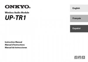 Onkyo USR5RF USR-5RF Operating Guide User Instructions