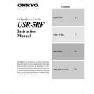 Onkyo UWF1 UWF-1 Operating Guide User Instructions