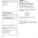 Onkyo UWF1 UW-F1 Operating Guide User Instructions
