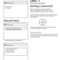 Onkyo UWF1 UW-F1 Operating Guide User Instructions