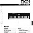 Yamaha DX27 DX-27 Service Manual