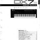 Yamaha DX9 DX-9 Service Manual