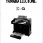 Yamaha E5 E-5 Service Manual