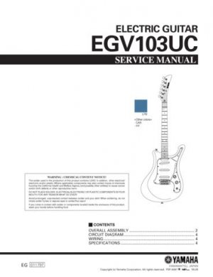 Yamaha EL100 EL-100 Service Manual