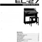 Yamaha EL3 EL-3 Service Manual
