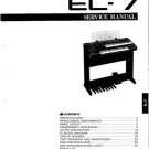 Yamaha EL70 EL-70 Service Manual