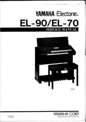 Yamaha EX42 EX-42 Service Manual