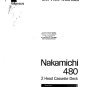 Nakamichi 480 Service Manual