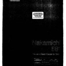 Nakamichi 581 Service Manual