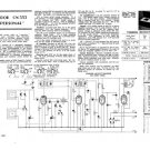 Vidor CN353 CN-353 Personal Vintage Wireless Service Information