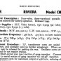 Vidor CN392 CN-392 Riviera Vintage Wireless Service Information