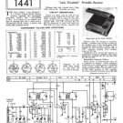Vidor CN441 CN-441 Lady Elizabeth Vintage Wireless Service Information