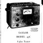 Taylor 45C Instructions with Schematics etc