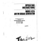 Taylor 62A Operating Guide