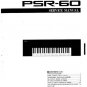 Yamaha PSR60 PSR-60 Service Manual