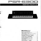 Yamaha PSR6300 PSR-6300 Service Manual
