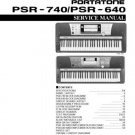 Yamaha PSR740 PSR-740 Service Manual